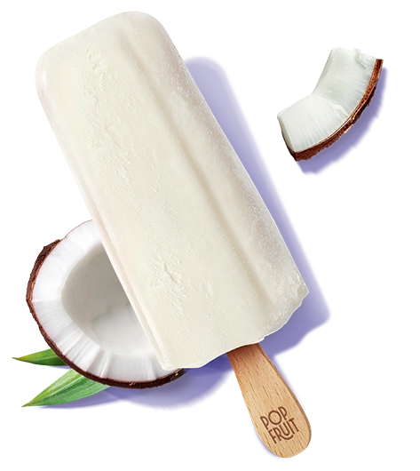 Bâtonnet Noix de Coco - Ultra fruités 100% fruit- Pop Fruit